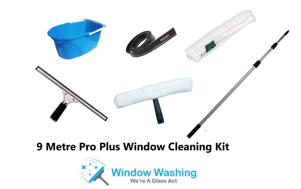 9 Metre Pro Plus Water-Fed Pole Window Cleaning Kit