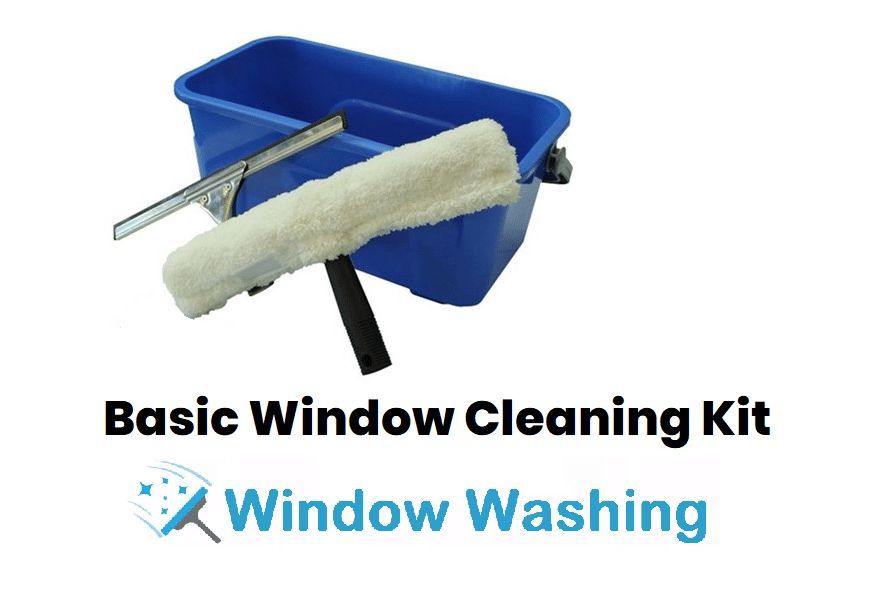 Basic Window Cleaning Kit for Residential Use