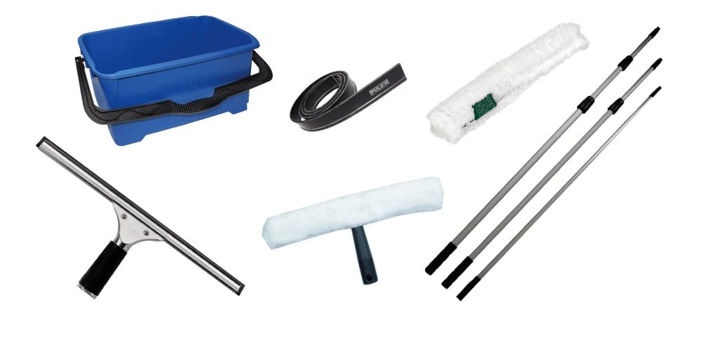 Complete Professional Window Cleaning Equipment Set